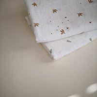 Mushie hydrophilic cloth sparrow