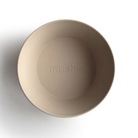 Mushie bowls beige