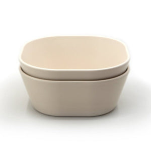 Mushie bowls ivory