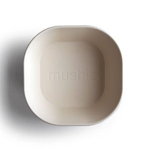 Mushie bowls ivory