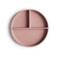 Mushie silicone plate blush