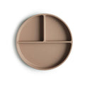 Mushie silicone plate natural