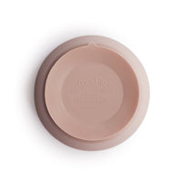 Mushie silicone bowl of blush