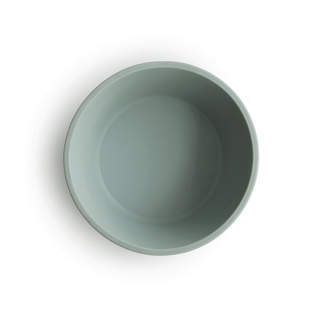 Mushie silicone bowl cambridge blue 810052460475