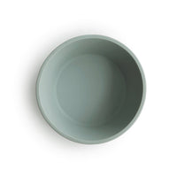 Mushie silicone bowl cambridge blue