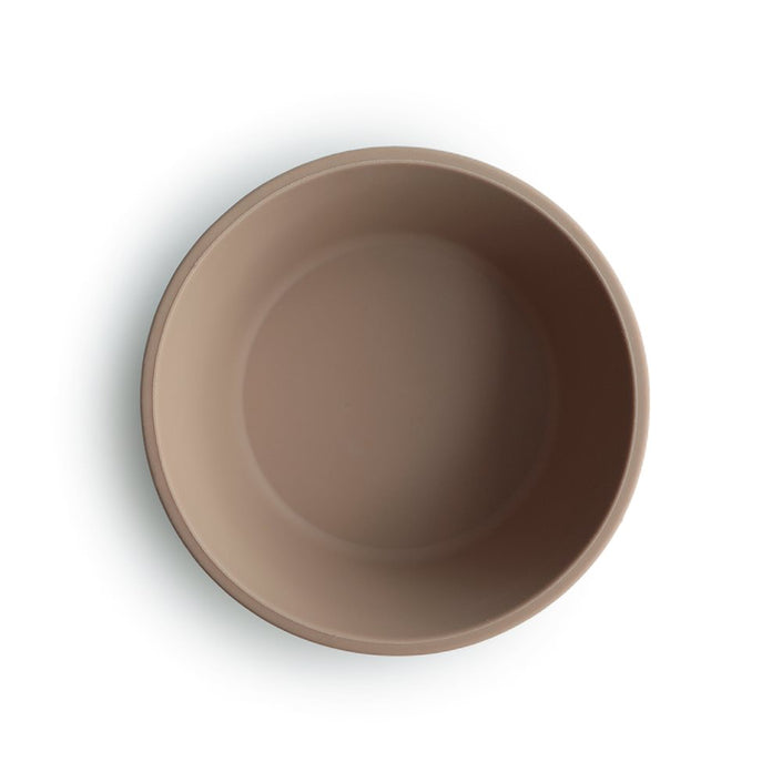 Mushie silicone bowl natural