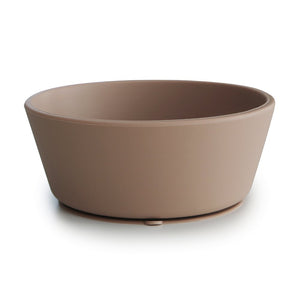 Mushie silicone bowl natural