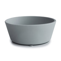 Mushie silicone bowl stone