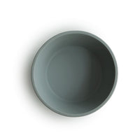 Mushie silicone bowl thyme green