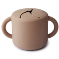 Mushie snack cup natural