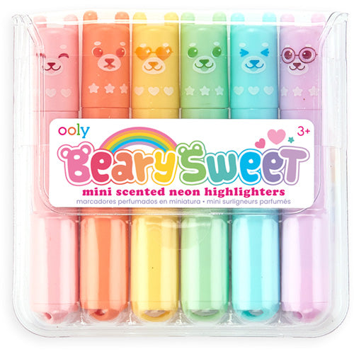 OOLY scent markers Beary sweet mini 6 pcs 3 yrs+