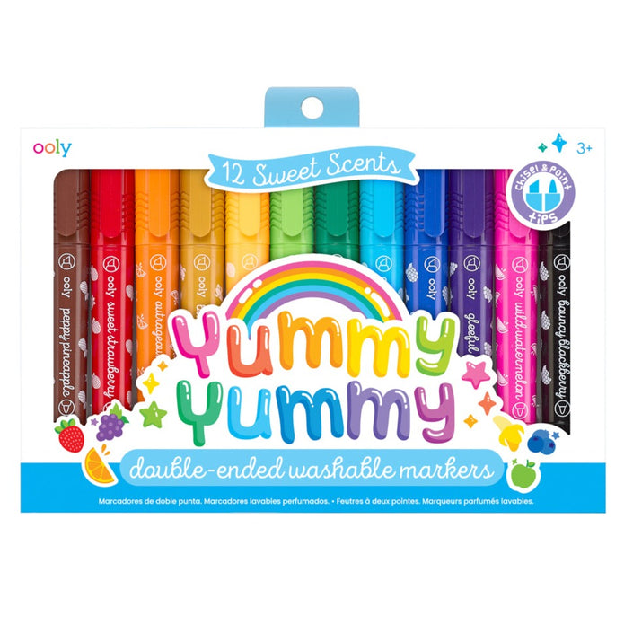 OOLY scented pens yummy yummy 12 pcs 3 yrs+