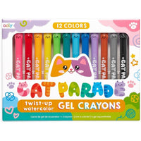 OOLY oil pastel chalk Cat parade 12 pcs 3 yrs+