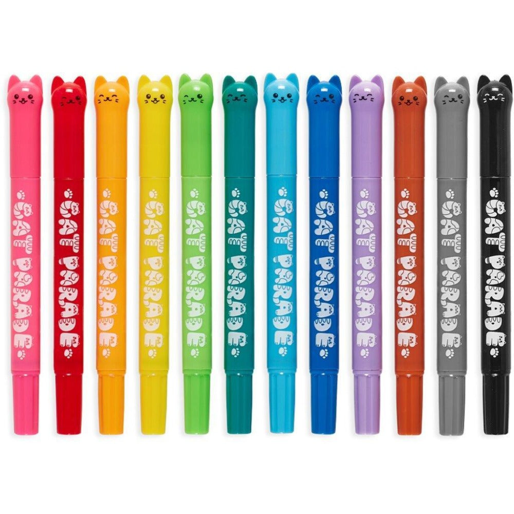 OOLY oil pastel chalk Cat parade 12 pcs 3 yrs+