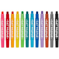 OOLY oil pastel chalk Cat parade 12 pcs 3 yrs+
