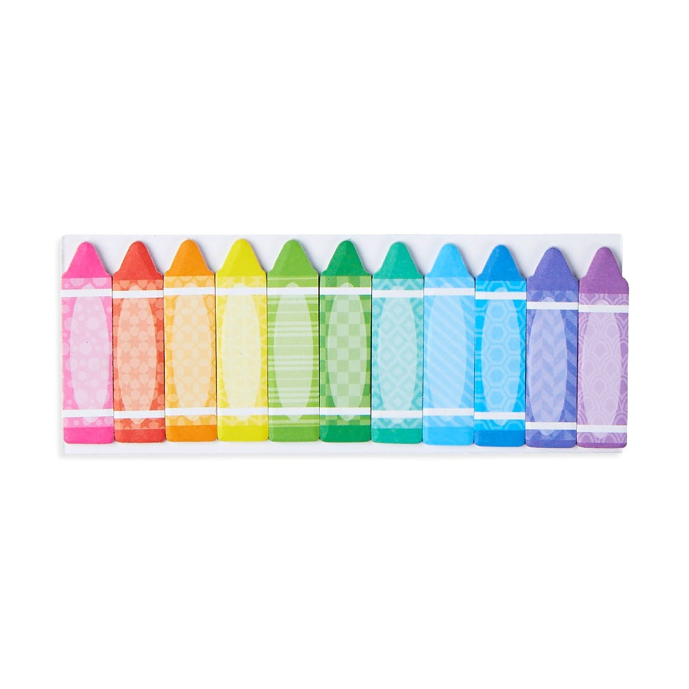 Buy OOLY sticky tabs rainbow crayon 6 yrs+