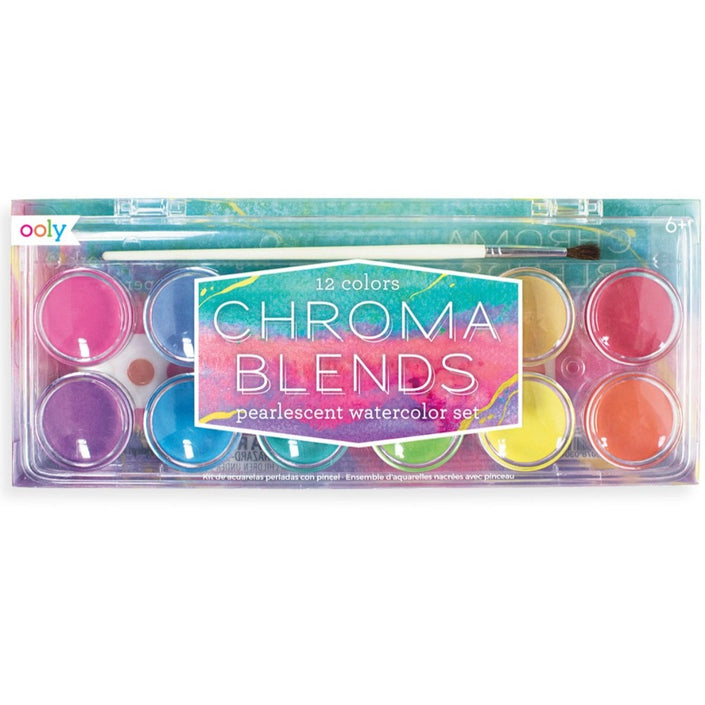 OOLY watercolor mother of pearl 12 colors 6 yrs+