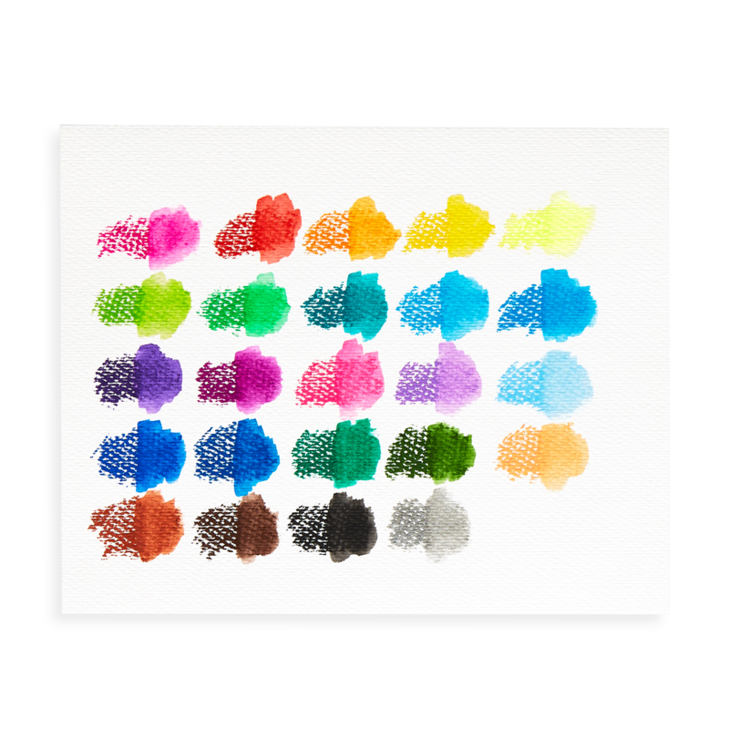 Buy OOLY watercolor markers Smooth stix 24 pcs 3 yrs+