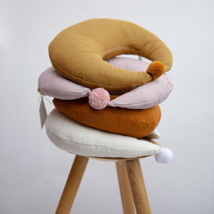 Play at Sleep pillow moon small latte