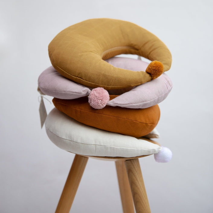 Play at Sleep pillow moon small latte