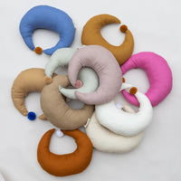 Play at Sleep pillow moon small latte