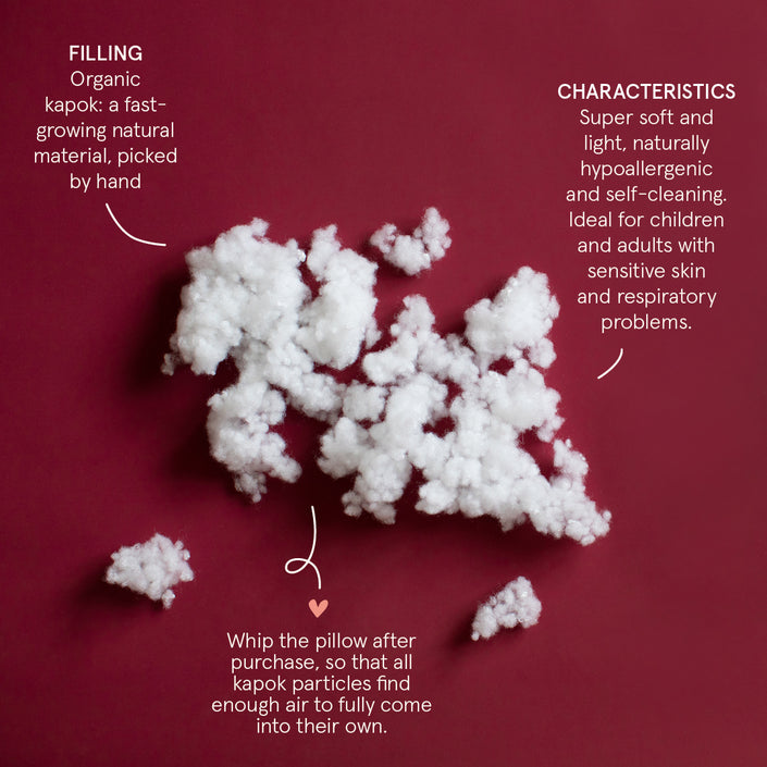 Play at Sleep pillow moon small latte