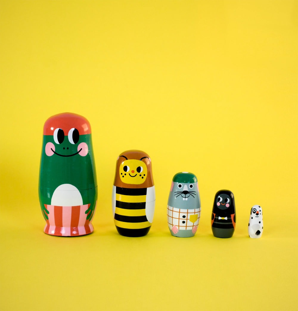 Buy Petit Monkey nesting dolls Paddy and Palls