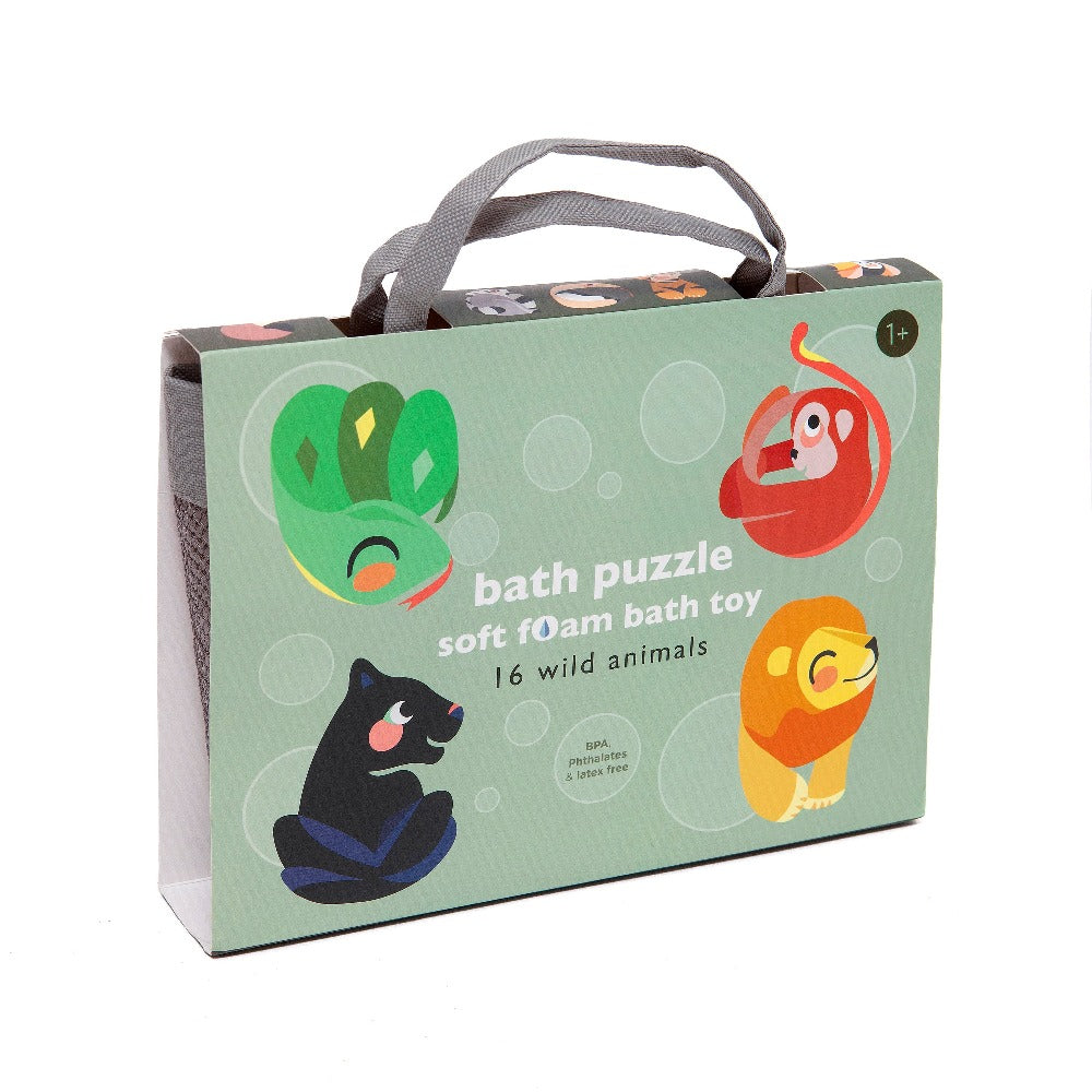 Buy Petit Monkey bath puzzle wild animals 1 yr+