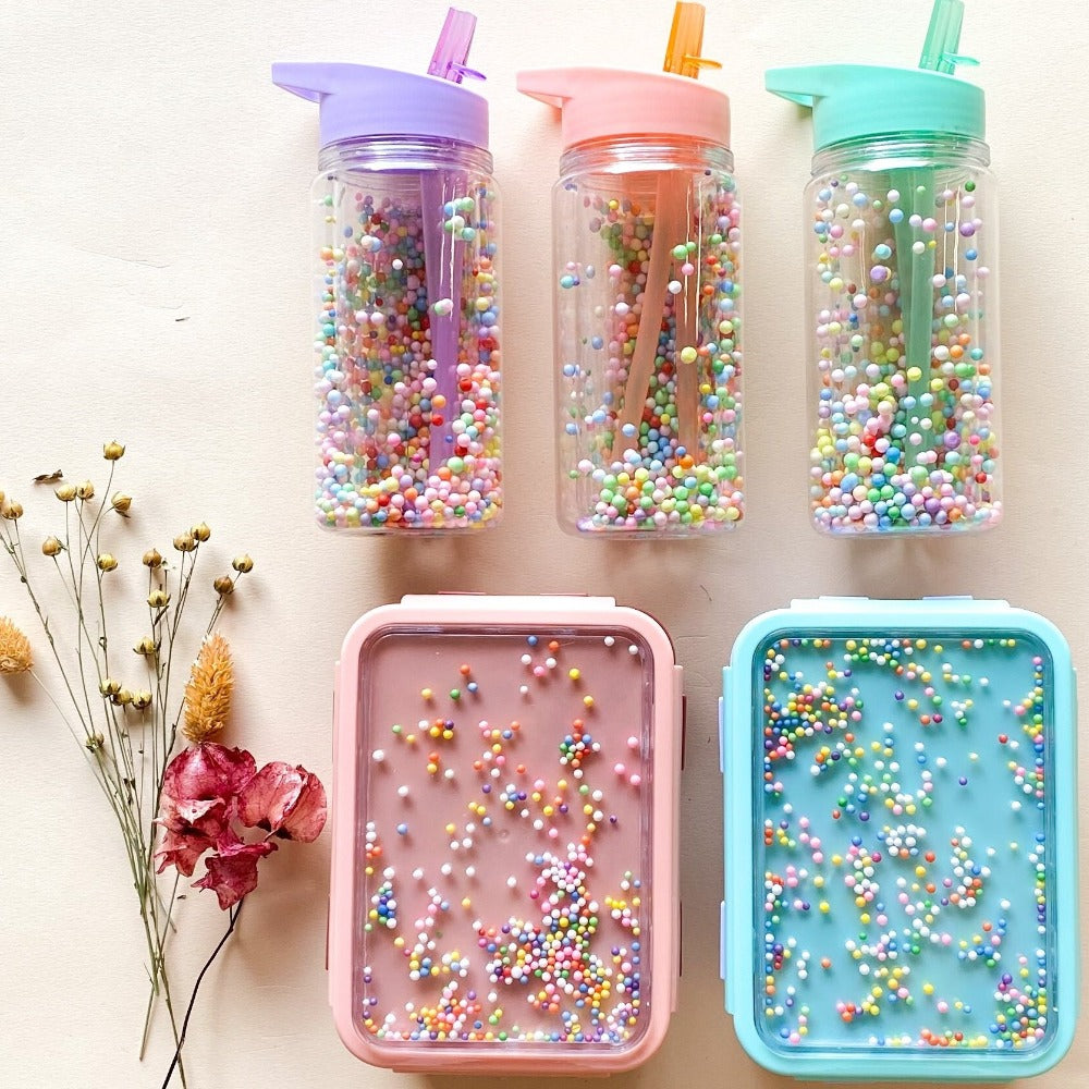 Petit Monkey lunch box popsicles wild lilac