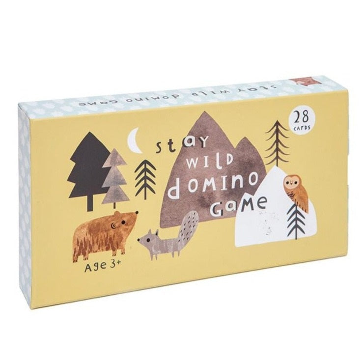 Petit Monkey domino game Stay wild 28 pcs / 3yrs+