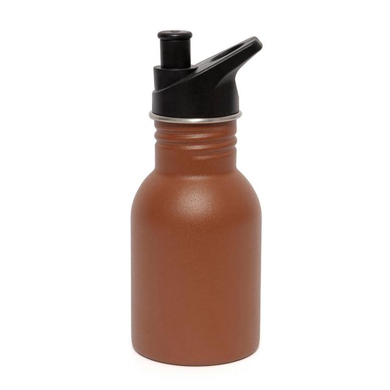 Petit Monkey drinking bottle stainless steel baked clay