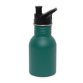 Petit Monkey drinking bottle stainless steel pine green