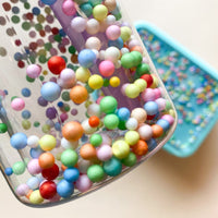 Petit Monkey drinking bottle macaron popsicles lilac