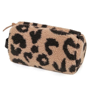 Petit Monkey pouch teddy leopard