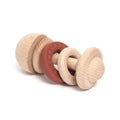 Petit Monkey wooden rattle backed clay 0 yrs+