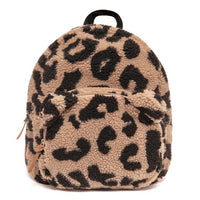 Petit Monkey children's backpack teddy leopard