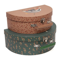 Petit Monkey suitcase set A day in the woods