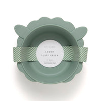 Petit Monkey trays lammy slate green