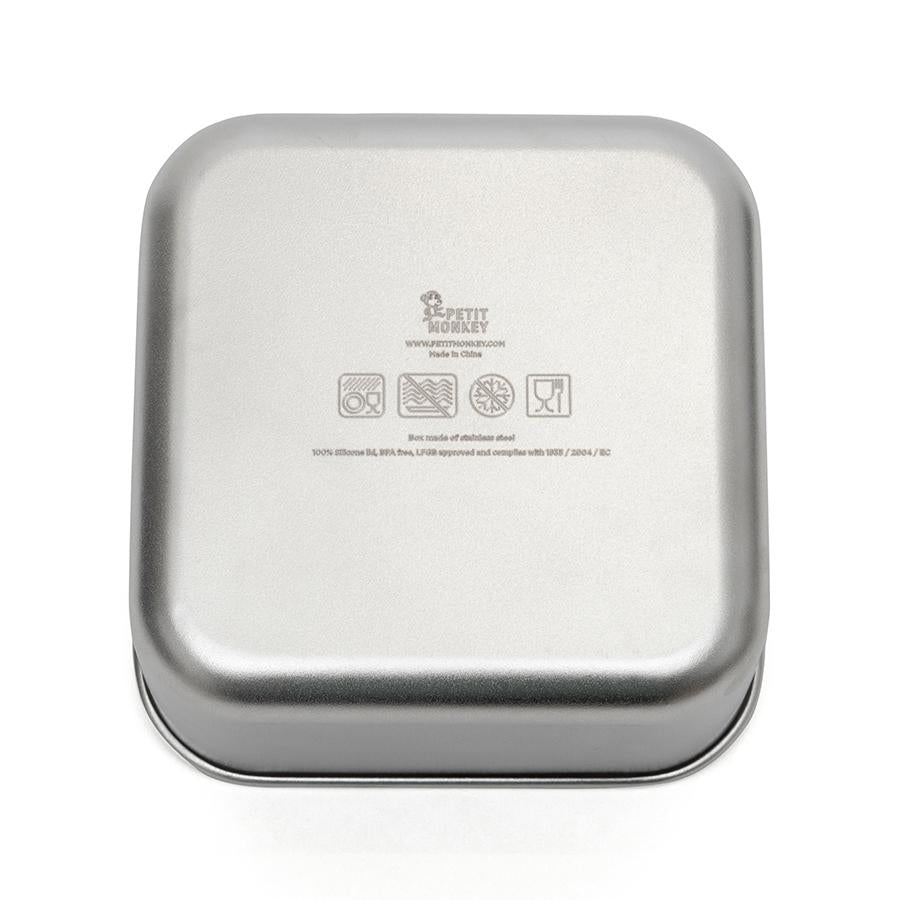 Petit Monkey lunch box stainless steel Lucy balsam 12x12