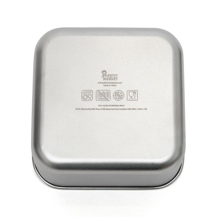 Petit Monkey lunch box stainless steel Lucy balsam 12x12