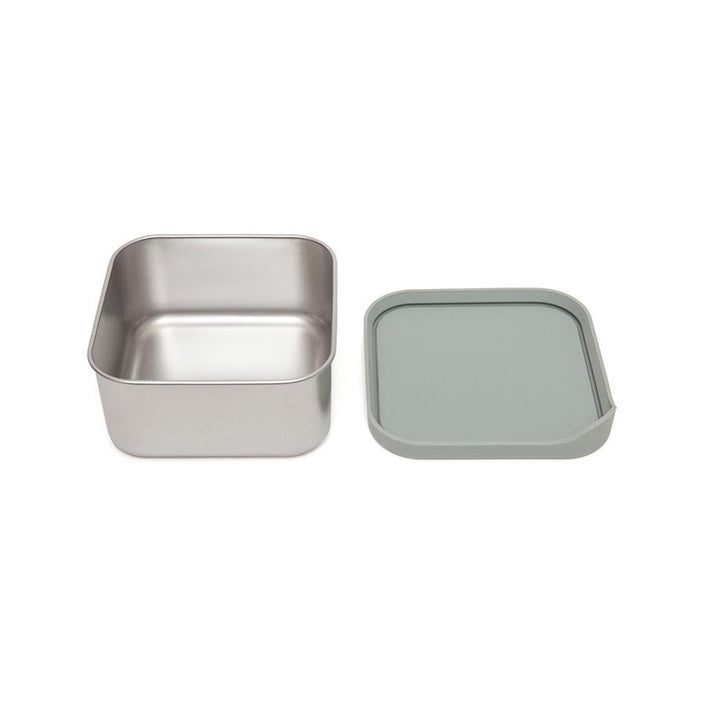 Petit Monkey lunch box stainless steel Lucy sage 12x12