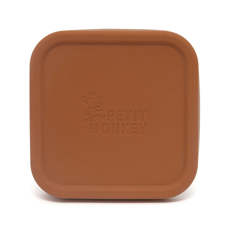 Petit Monkey lunch box stainless steel Mae baked clay 10x10