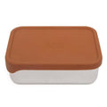 Petit Monkey lunch box stainless steel Riley baked clay 17x13