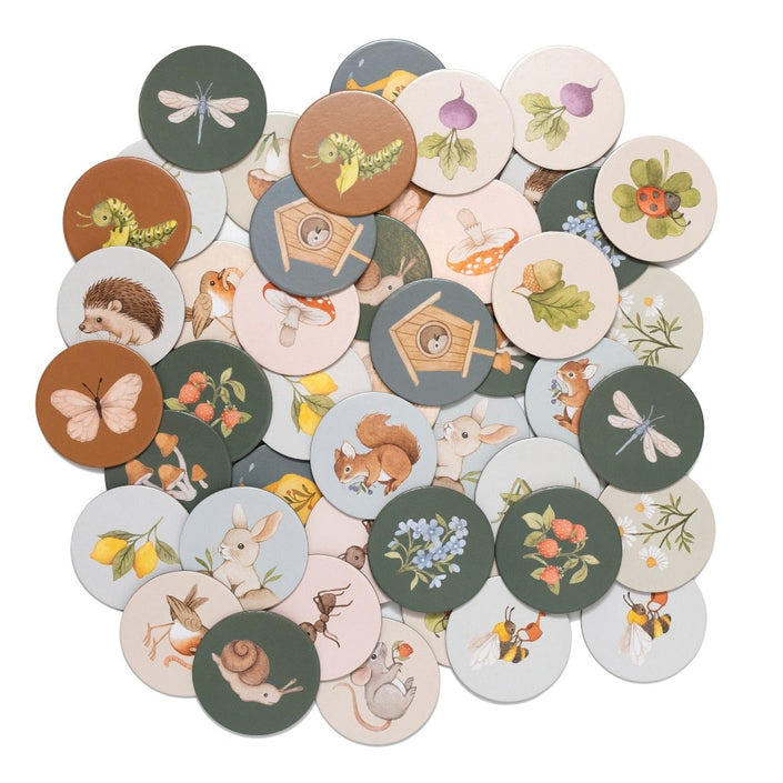 Petit Monkey memo game A day in the garden 48 pcs / 3yrs+