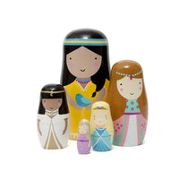 Petit Monkey nesting dolls Princesses