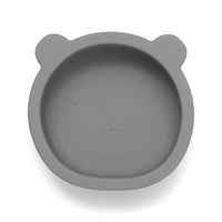 Petit Monkey silicone cup bear pewter green