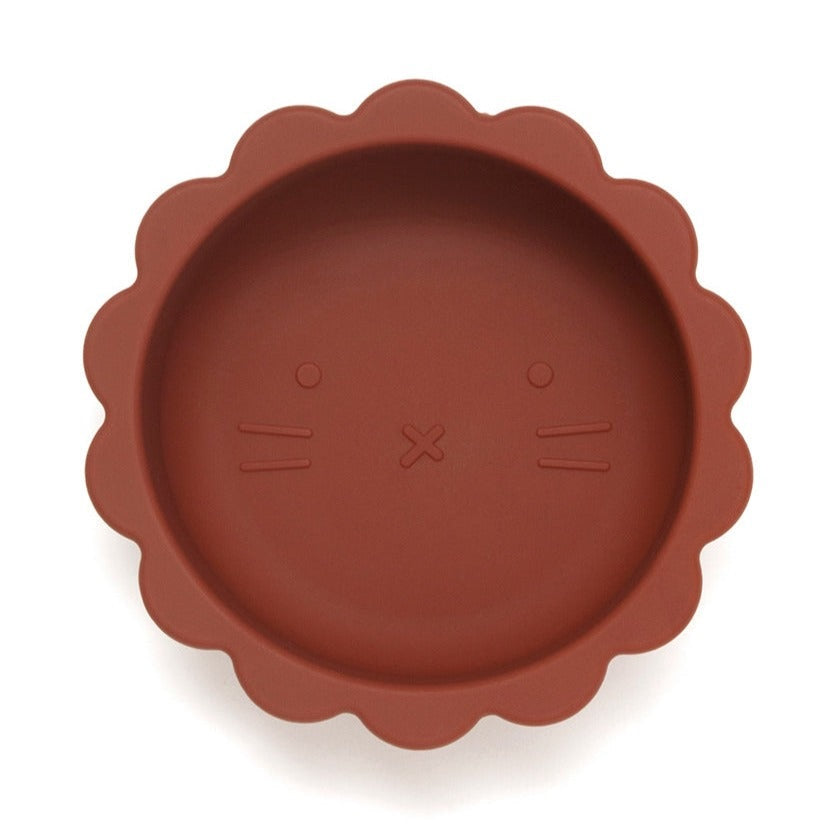 Buy Petit Monkey silicone bowl lion backed clay