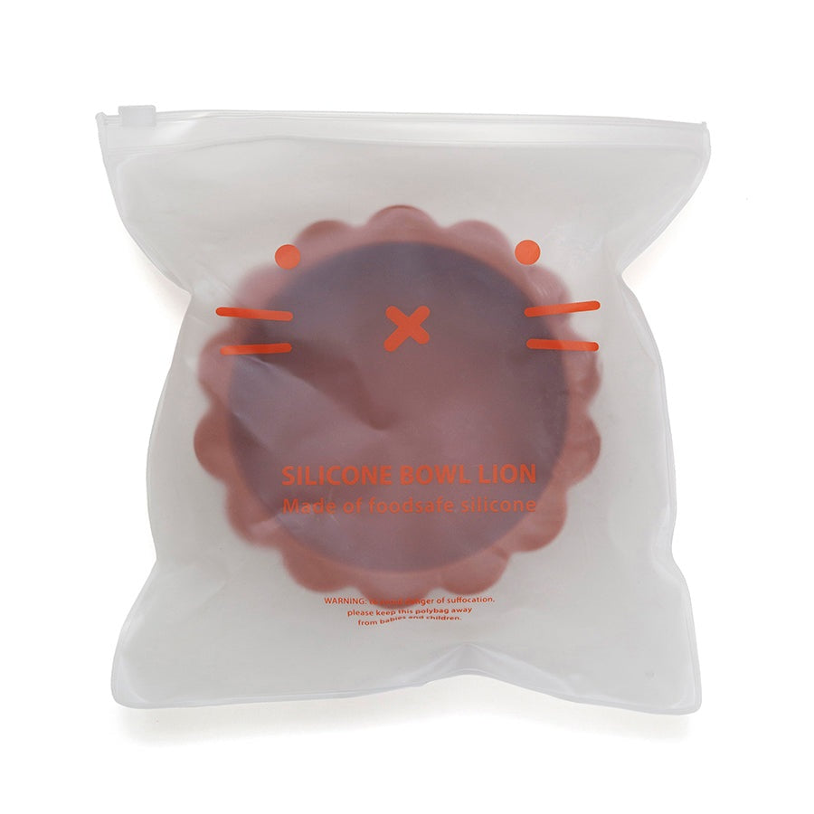 Petit Monkey silicone bowl lion backed clay
