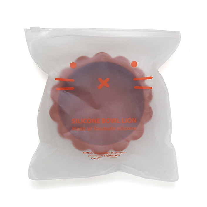 Petit Monkey silicone bowl lion backed clay