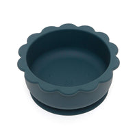 Petit Monkey silicone bowl lion balsam blue